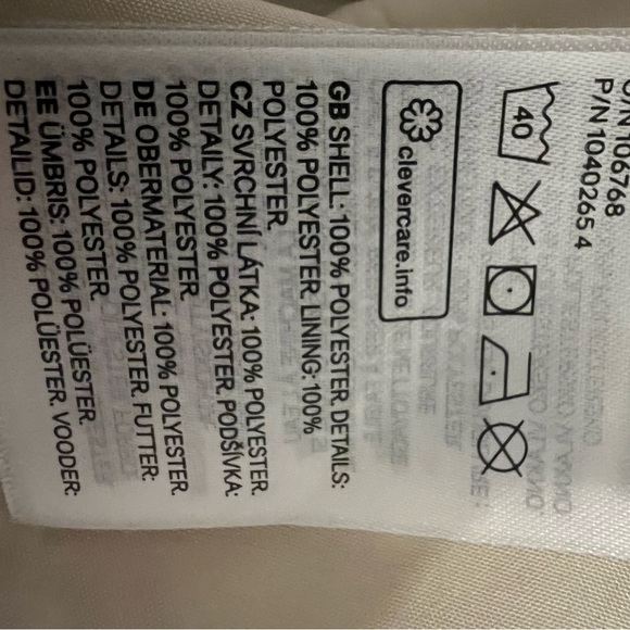 H & M Button Front Faux Sterling Jacket - Picture 6 of 6